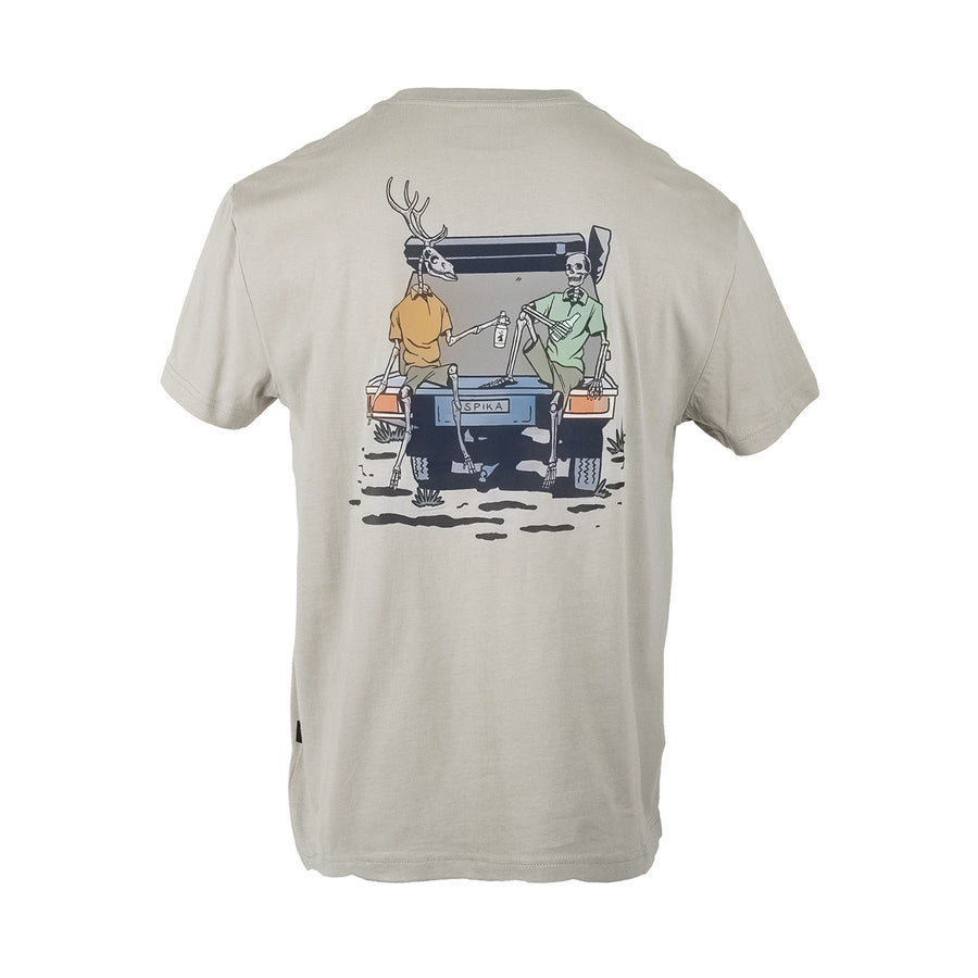 Spika Mens Bone Collector SS T–Shirt 2XL / Dune Green