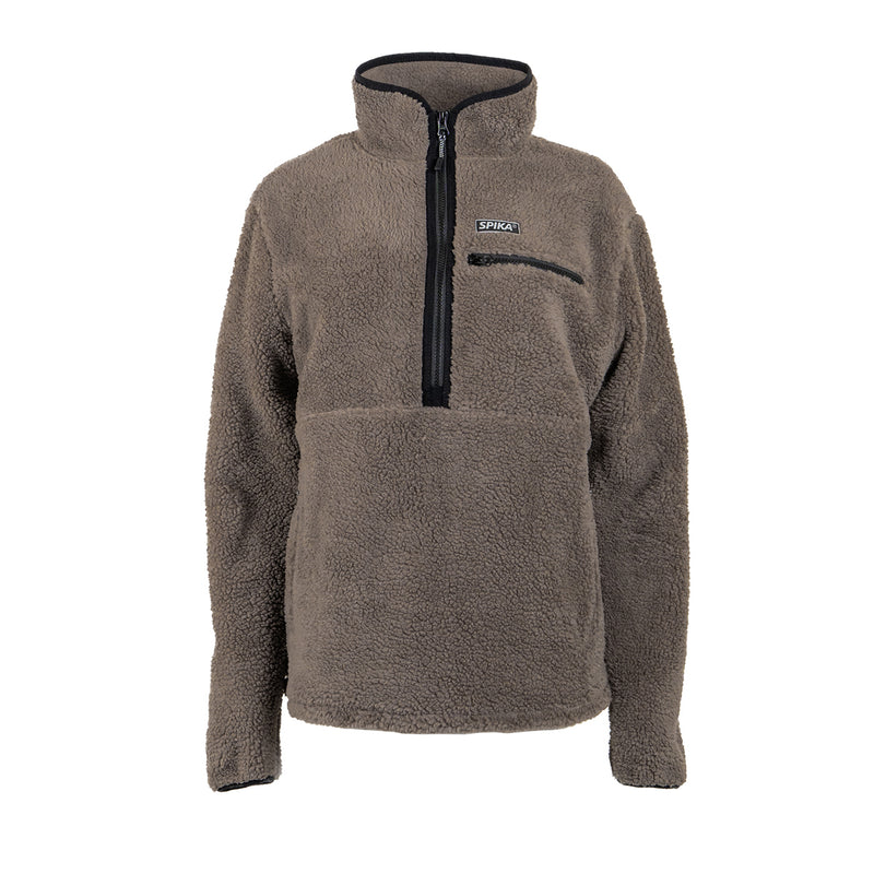 Spika Womens Sherpa Half–Zip LS Top