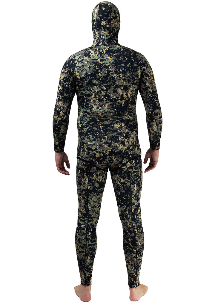 Spearo South Seas Mens 5.0mm Two Piece Wetsuit