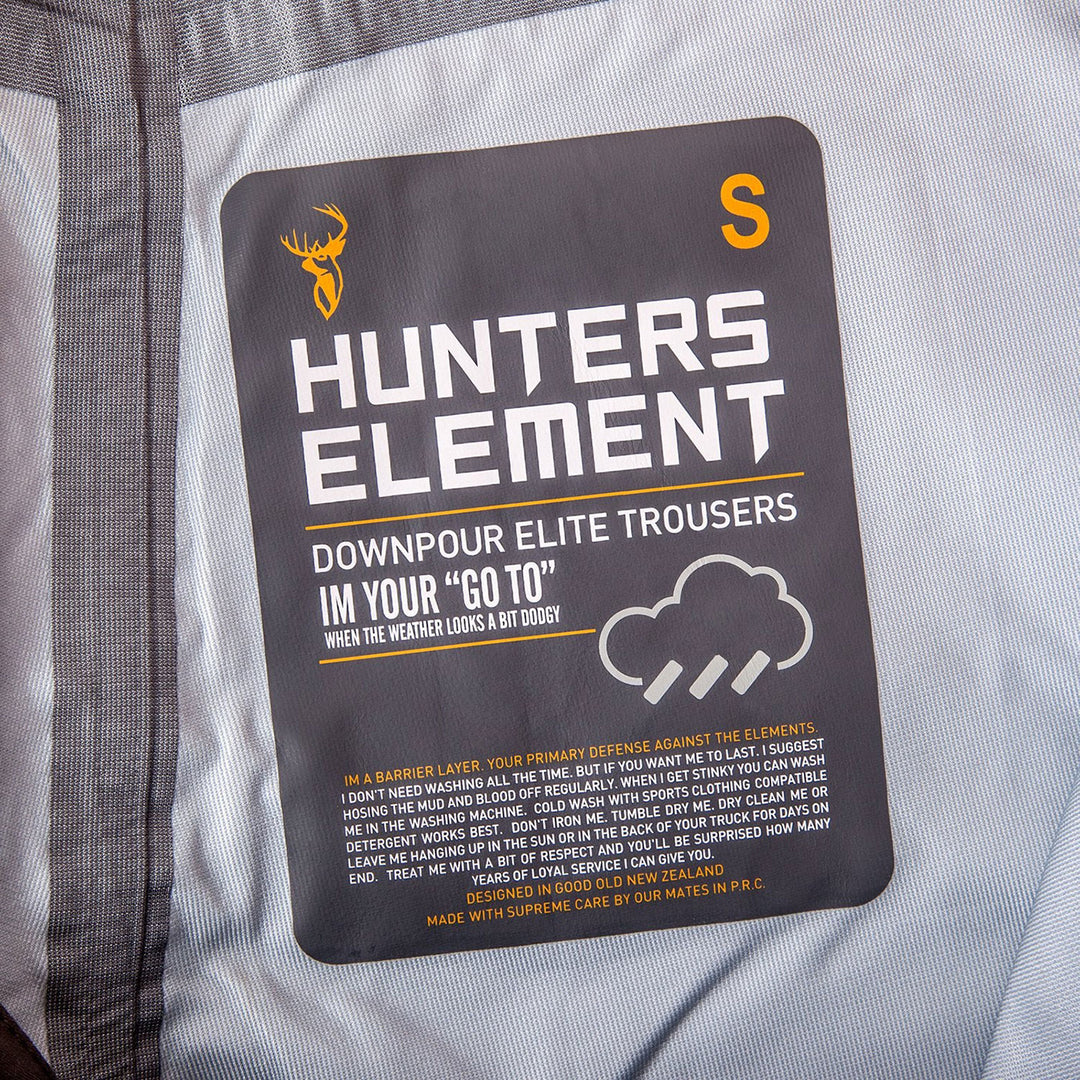 Hunters Element Downpour Elite Pants - Green