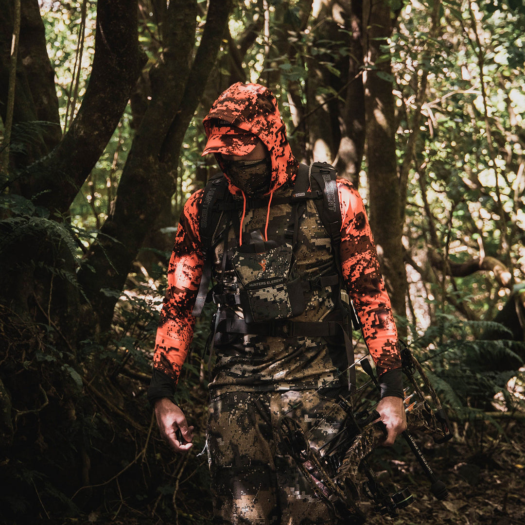Hunters Element Vantage Hoodie - Fire/Veil