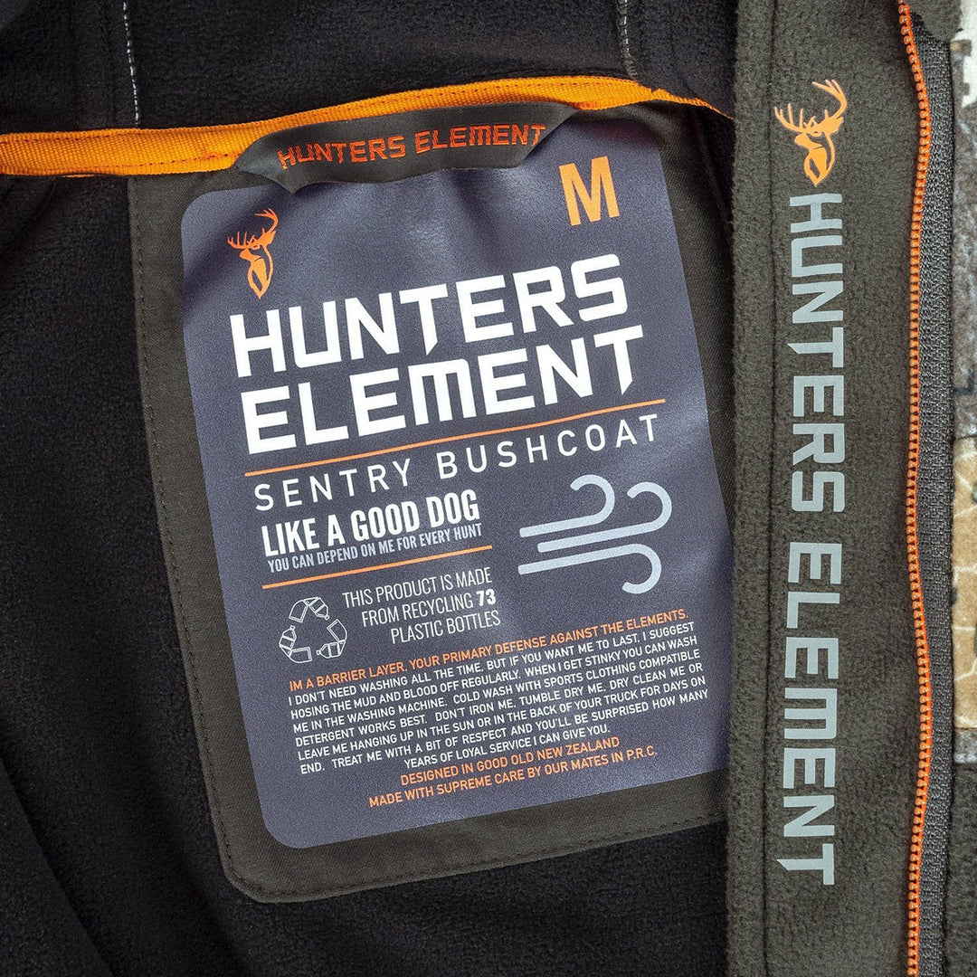 Hunters Element Sentry Bush Coat - Desolve Veil