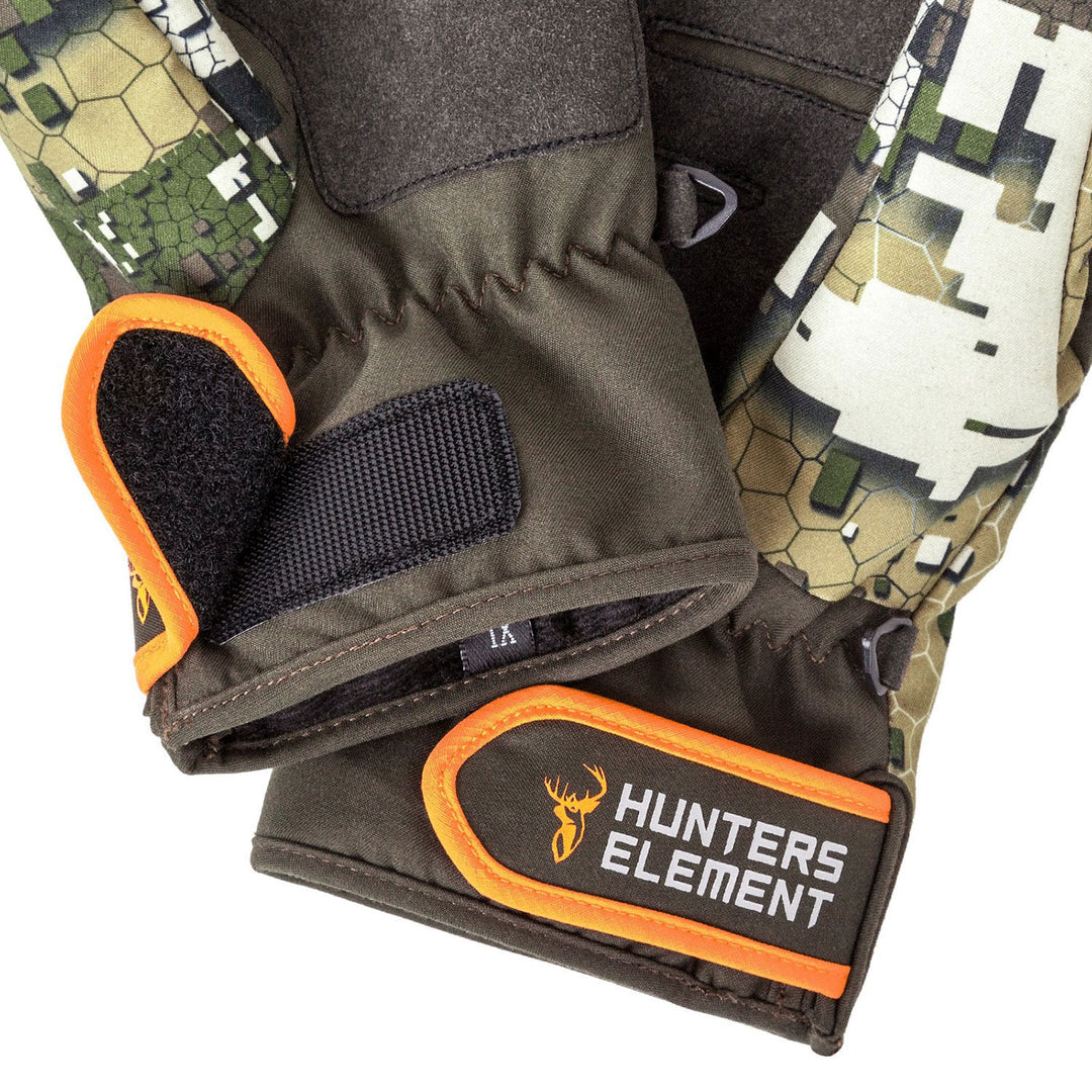 Hunters Element Blizzard Gloves - Grey/Green