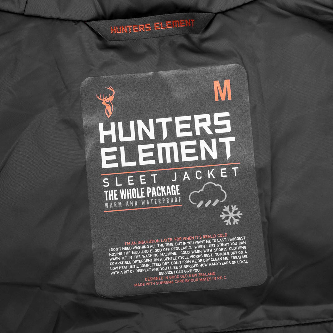 Hunters Element Sleet Jacket - Black