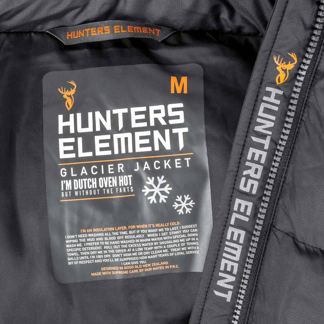 Hunters Element Glacier Jacket - Black
