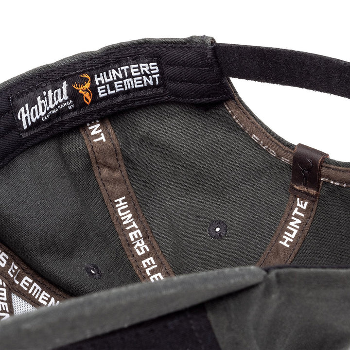 Hunters Element Crest Cap OS / Black/Green