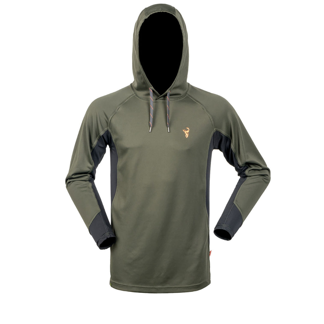 Hunters Element Eclipse Hooded Top - Green