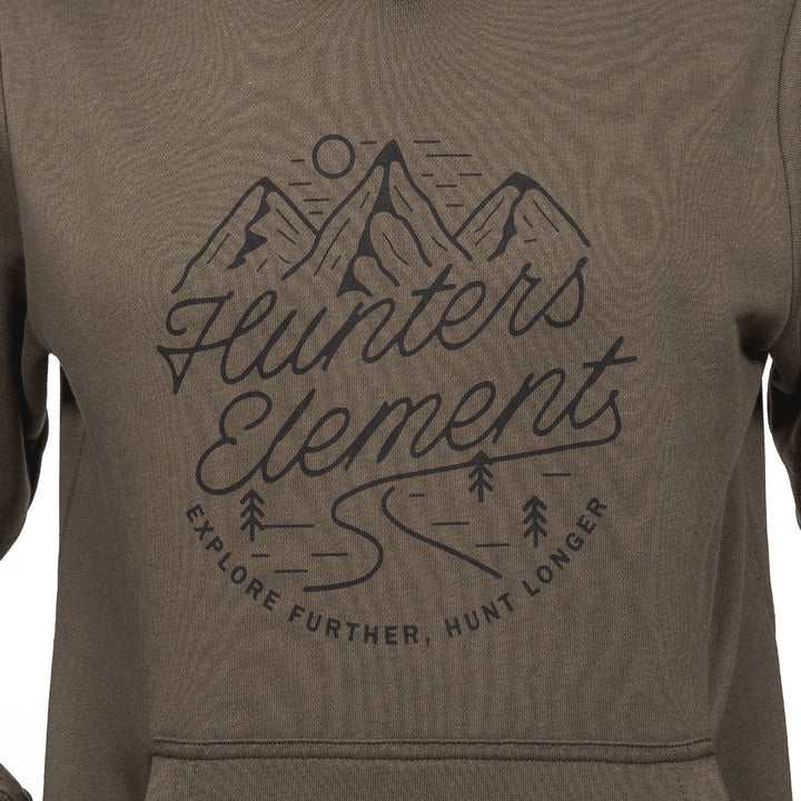 Hunters Element Womens Pathway Hooded Top