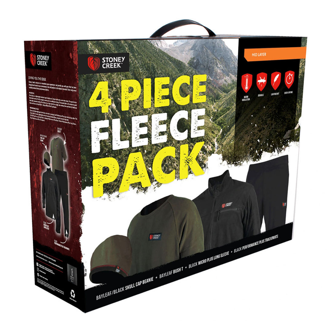 Stoney Creek 4 Piece Fleece Pack 2XL / Bayleaf