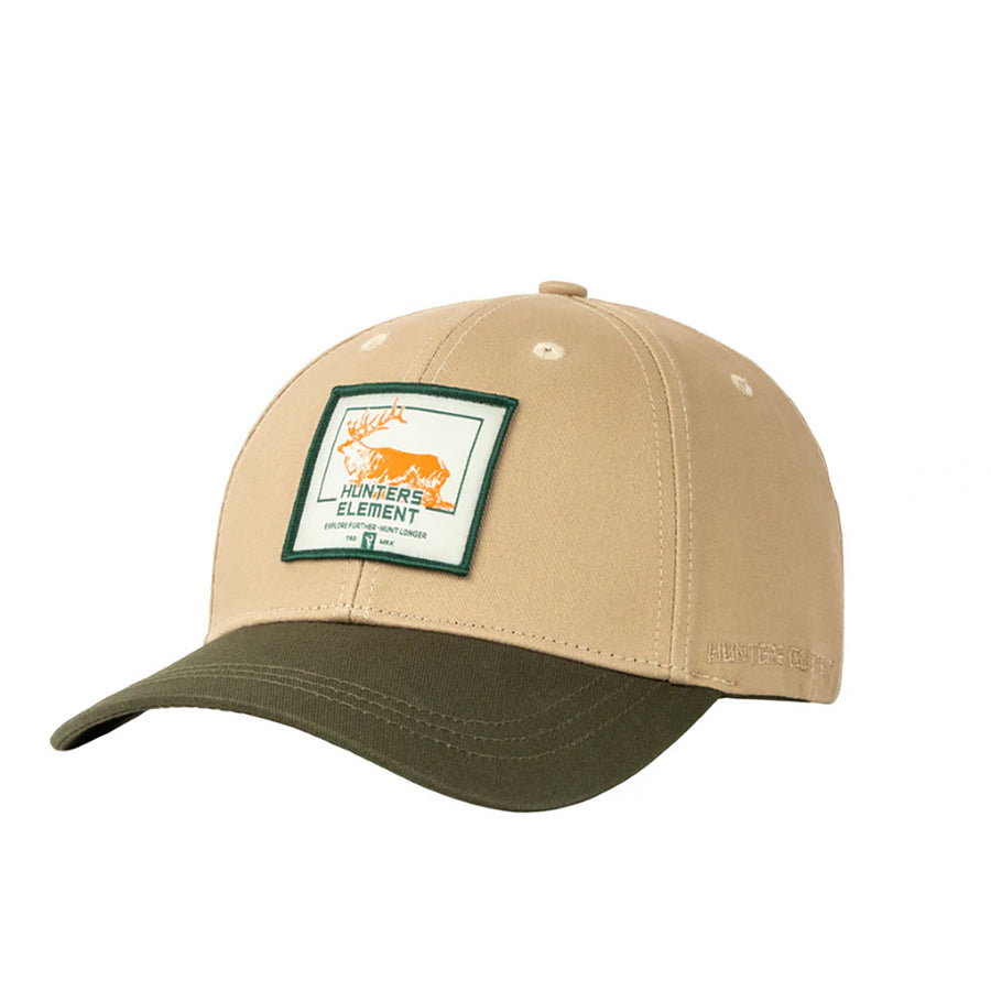 Hunters Element Fiordland Cap Tan/Forest Green