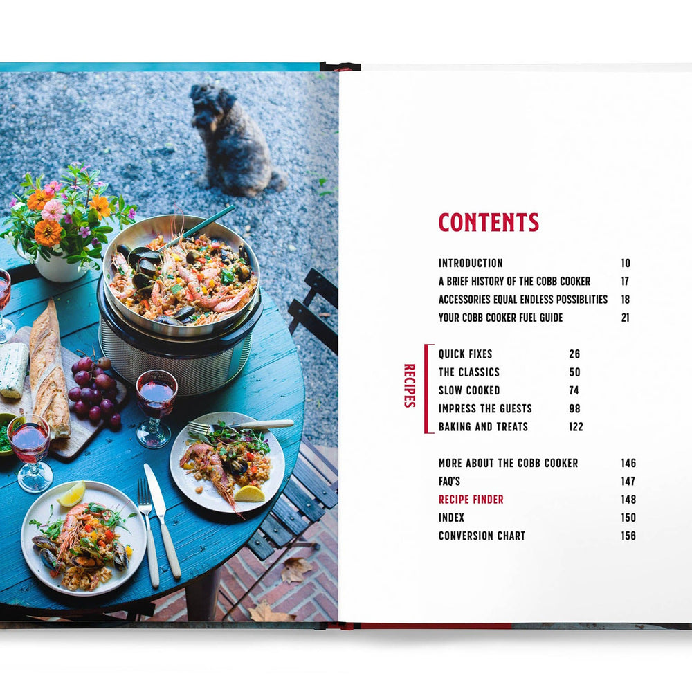 COBB Recipe Book - Anywhere but the kitchen