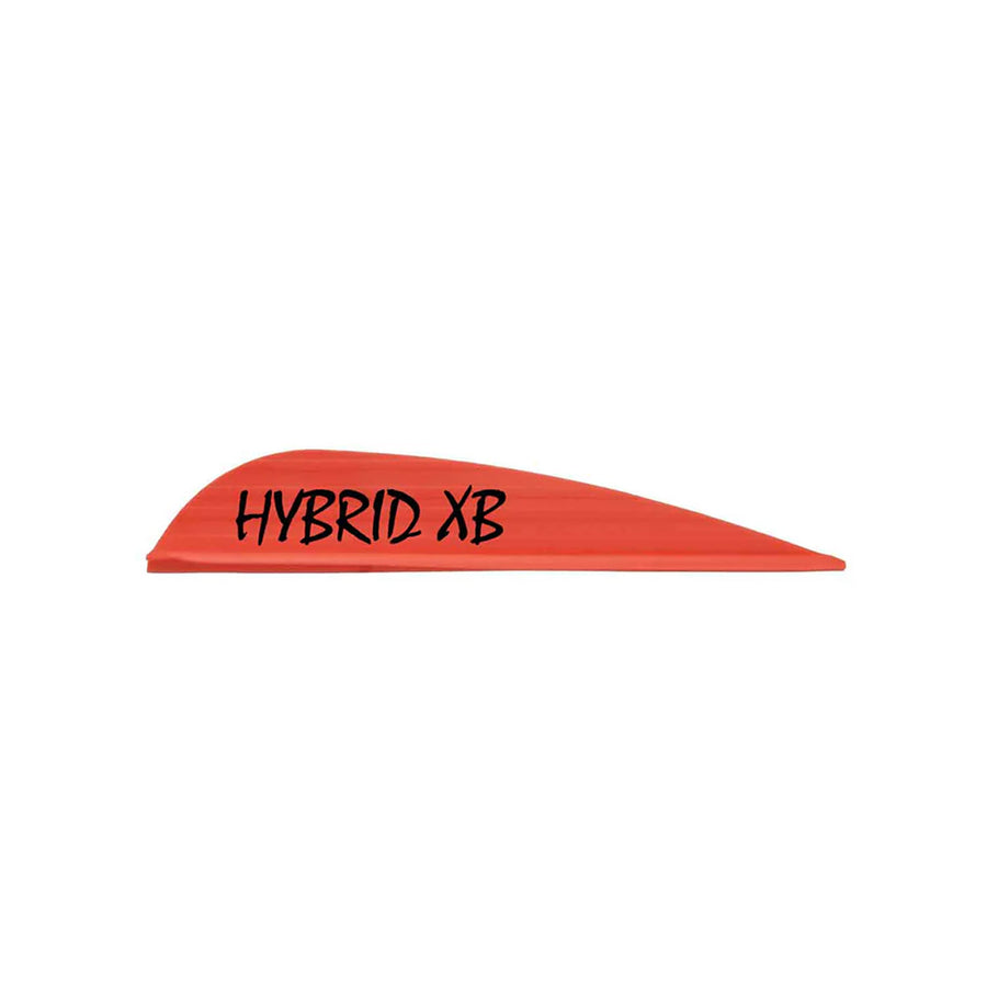 AAE Hybrid XB Cross Bow Vanes - Fire Orange - 50 Pack