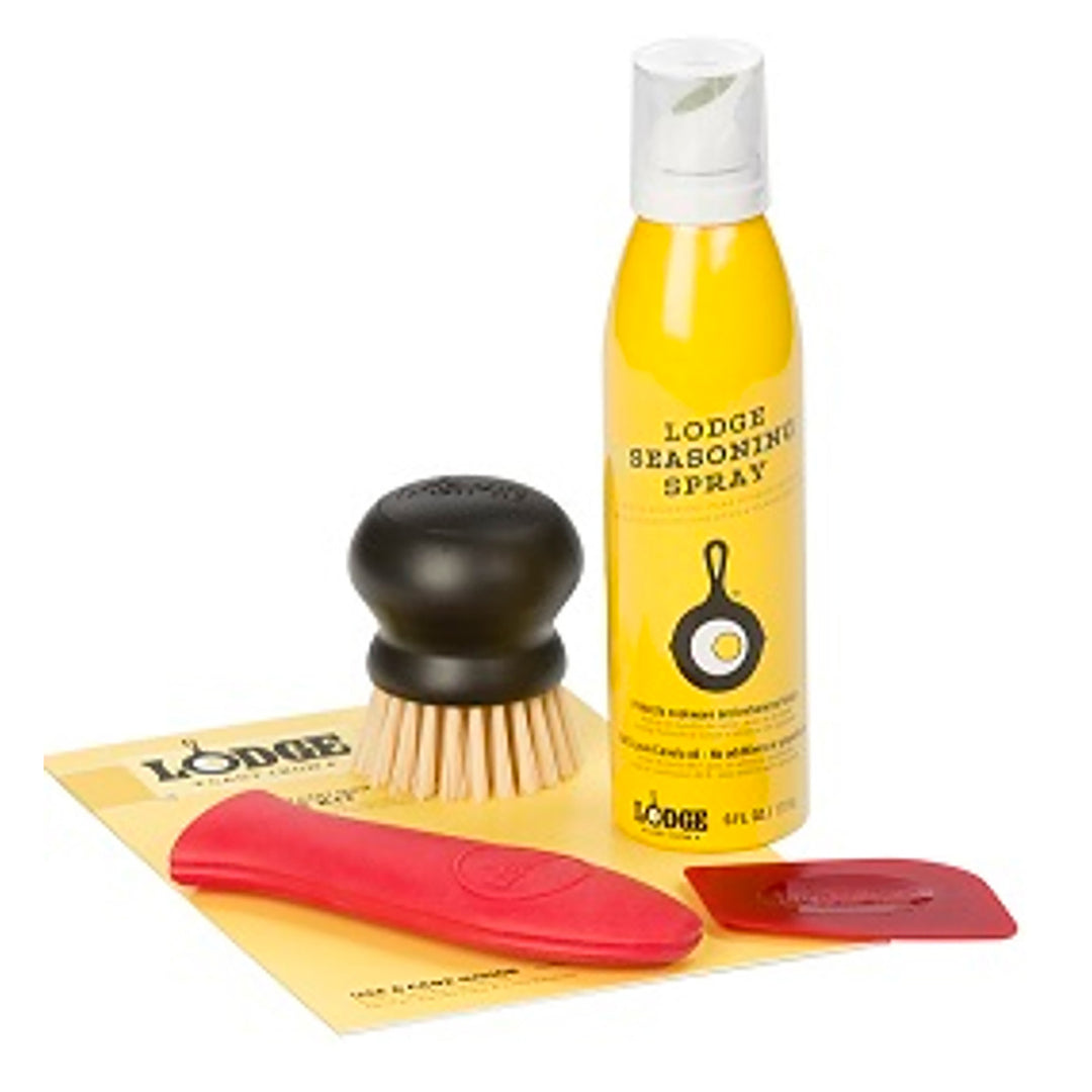 Lodge Seasoned Cast Iron Care Kit