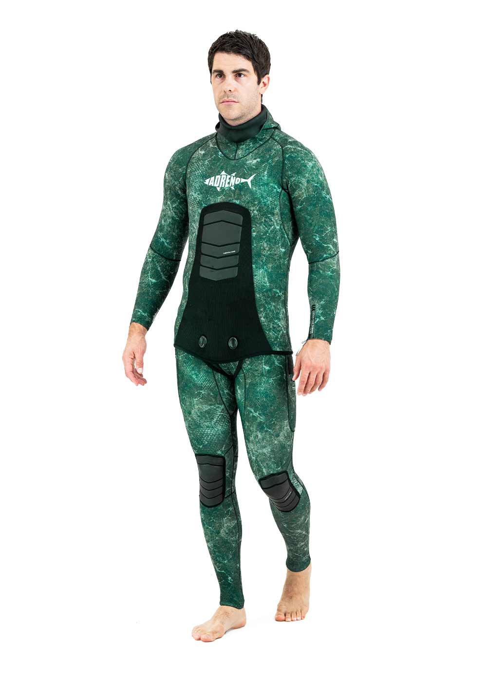 Adreno Abrolhos Mens 7.0mm Two Piece Wetsuit - Open Cell