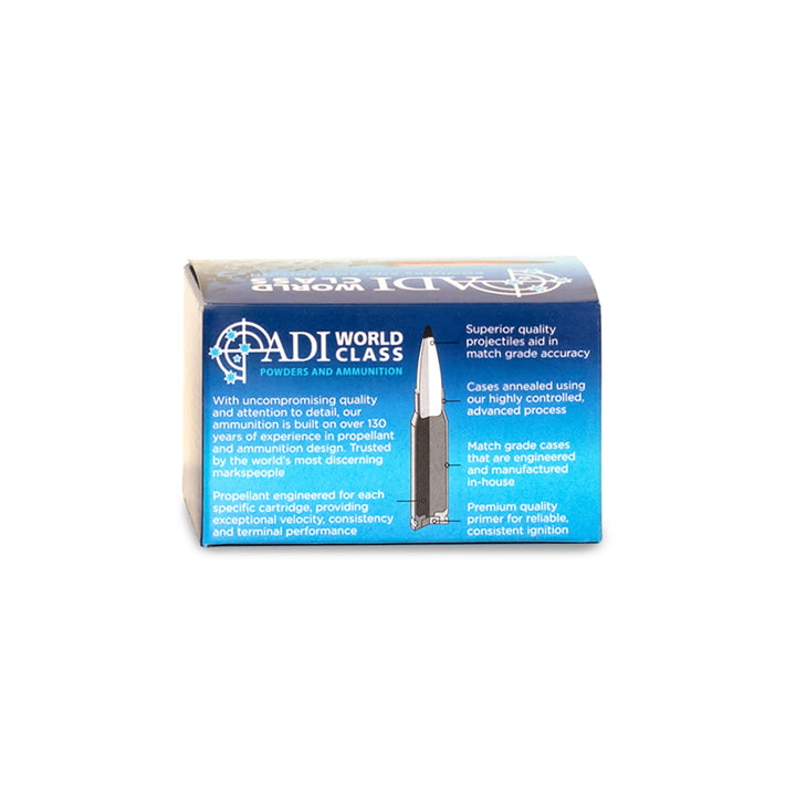 ADI WORLD CLASS 223REM 69GR Sierra Match King Centrefire Ammo - 5 Rounds .223 REM
