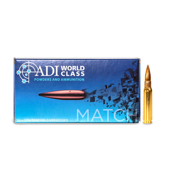 ADI World Class 308WIN 165GR Sierra Game King Centrefire Ammo - 20 Rounds