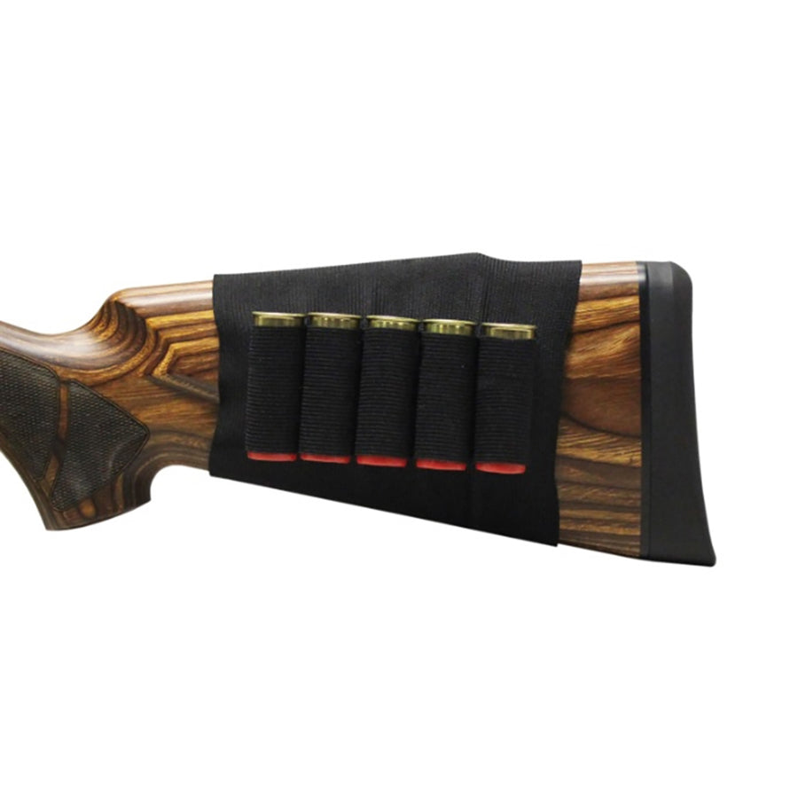 Pro-Tactical Buttstock Pack with Ammo Holder - 12 gauge Black / 12 GAUGE