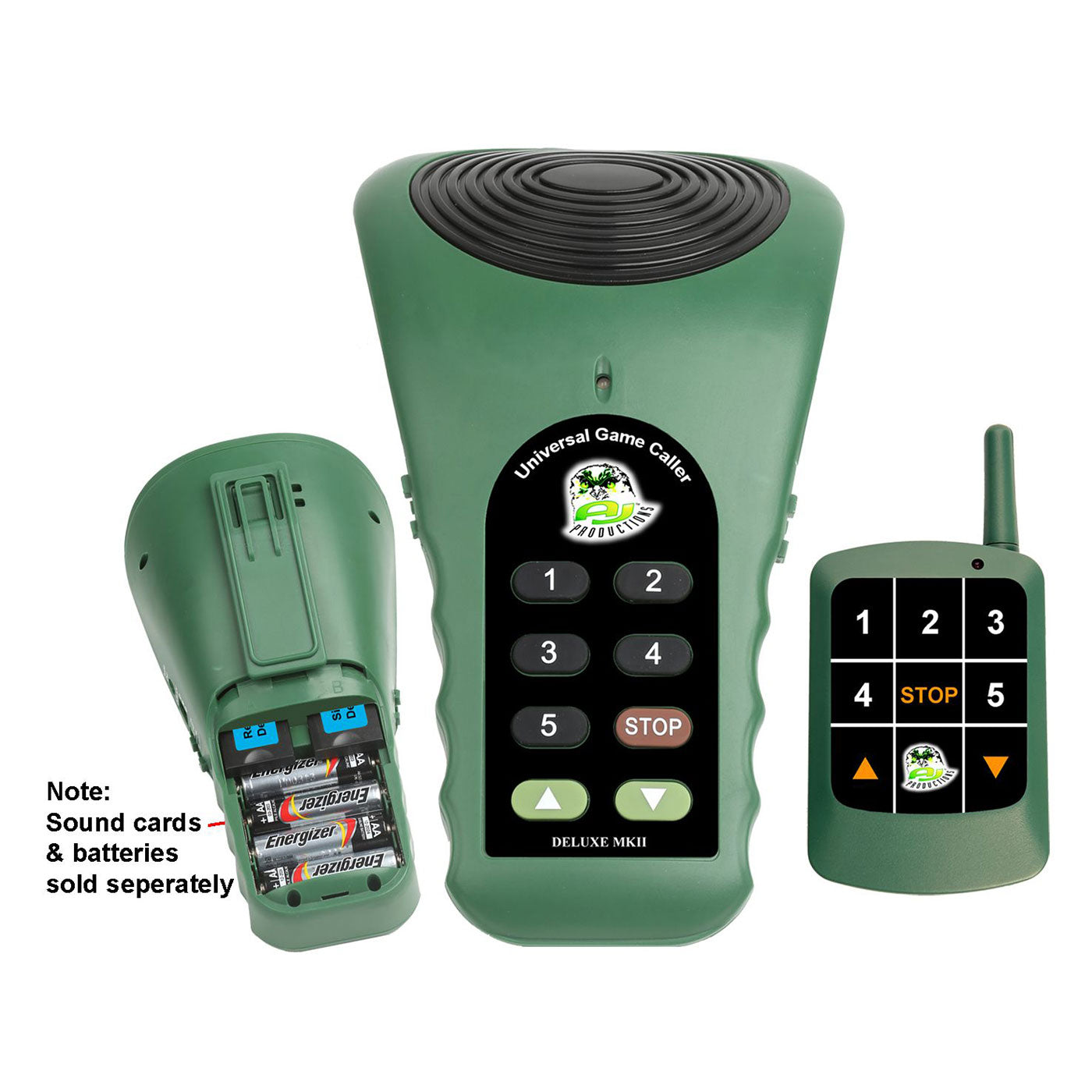 AJ Deluxe MKII Universal Game Caller and Remote Pack – Venture Hunting
