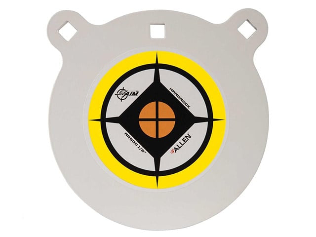 Allen EZ Aim Hardrock AR500 - 8inch 8in / White