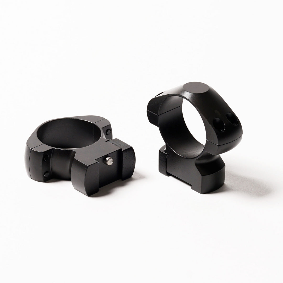 Accura Tikka 30mm Med steel rings with recoil lug