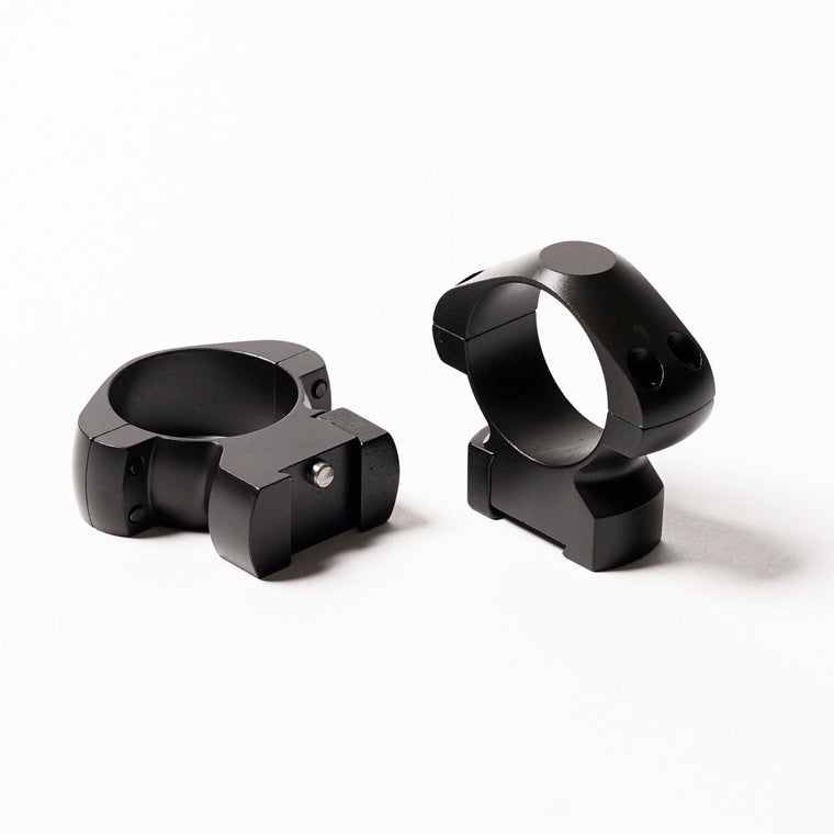 Accura Tikka 30mm Med steel rings with recoil lug
