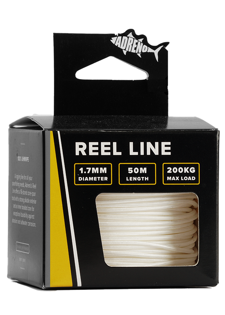 Adreno 1.7mm Reel Line - 50m - White