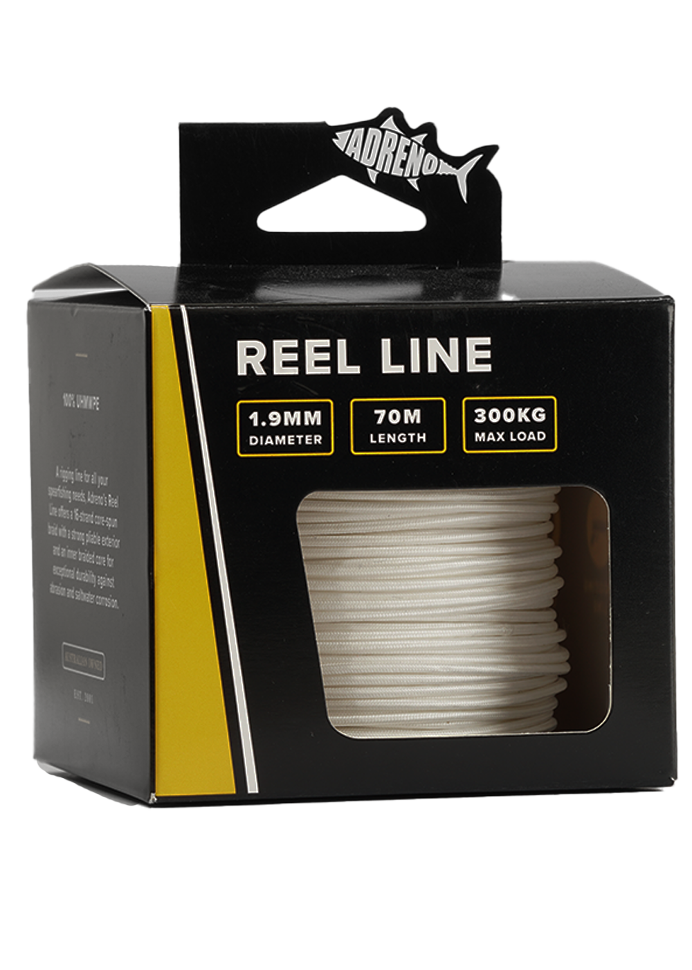 Adreno 1.9mm Reel Line - 70m - White