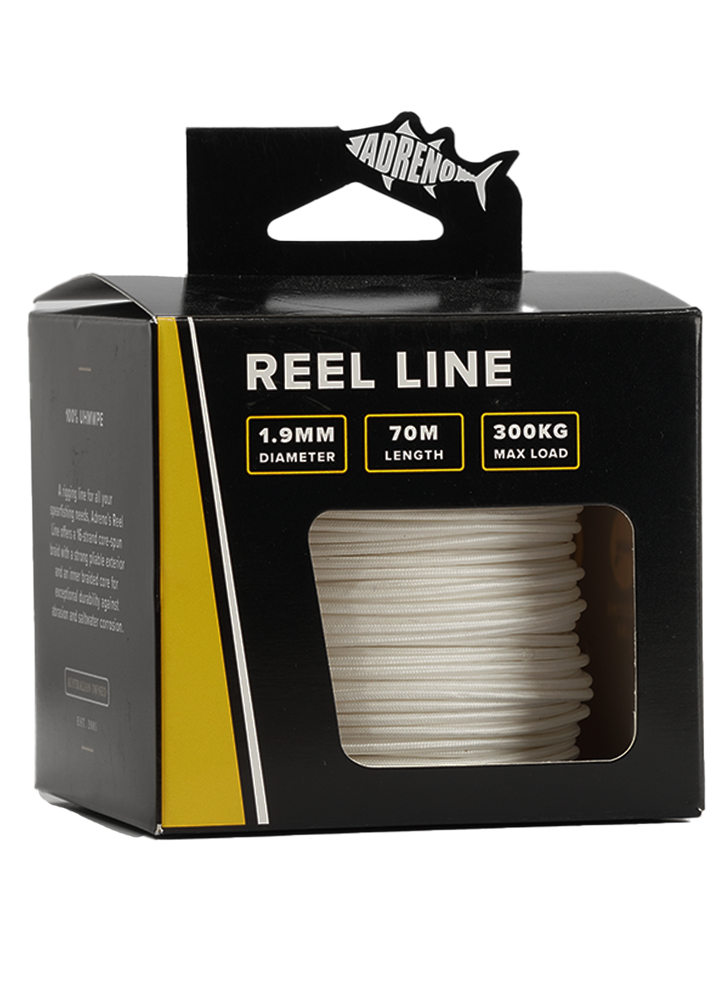 Adreno 1.9mm Reel Line - 70m - White