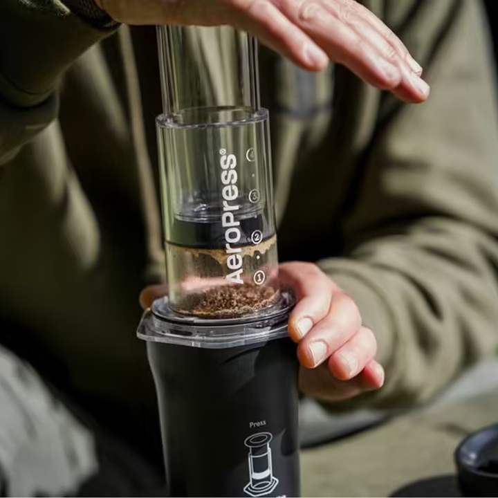 AeroPress Go Plus Travel Press Black