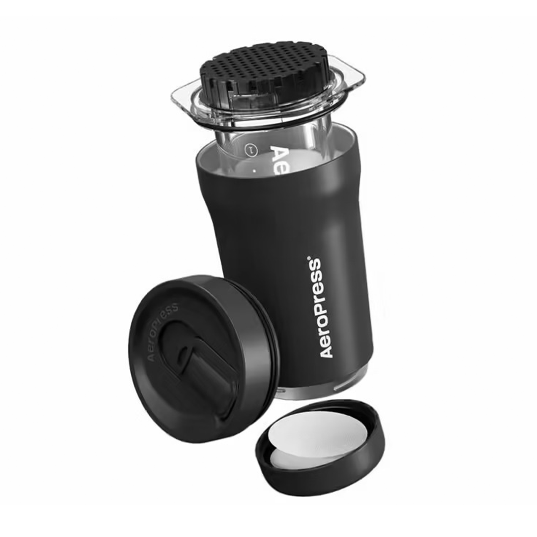 AeroPress Go Plus Travel Press Black