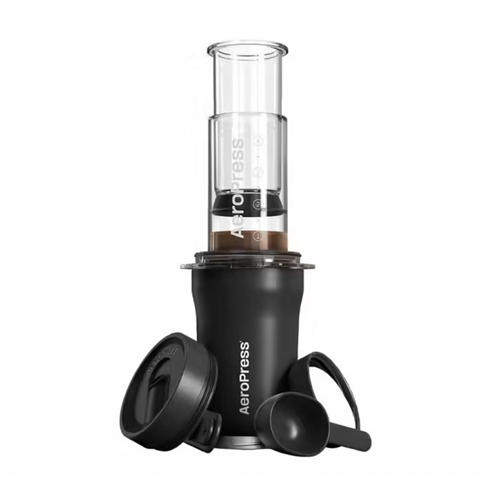 AeroPress Go Plus Travel Press Black