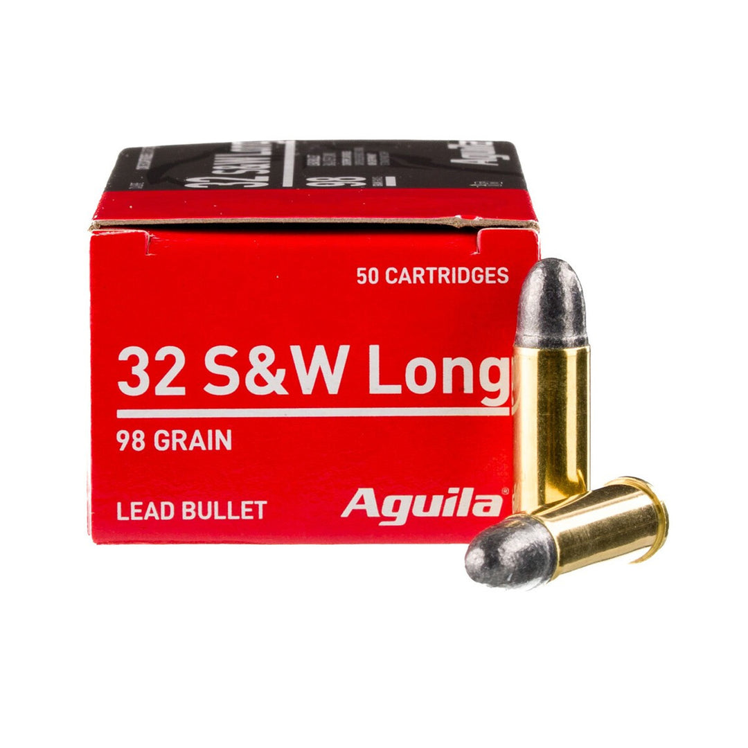 Aguila .32 S&W 98g 639 FPS Lead SP Centrefire Ammo - 50 Rounds