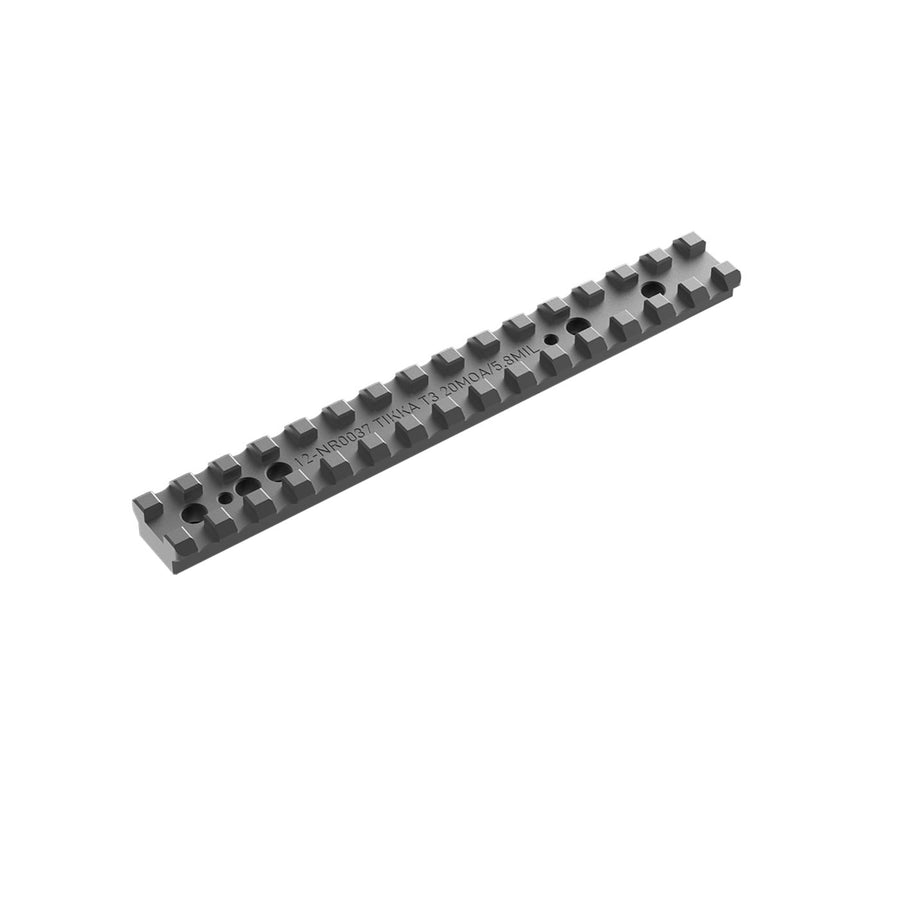 Audere NATO Rails Tikka T3/T3X Steel 20 MOA