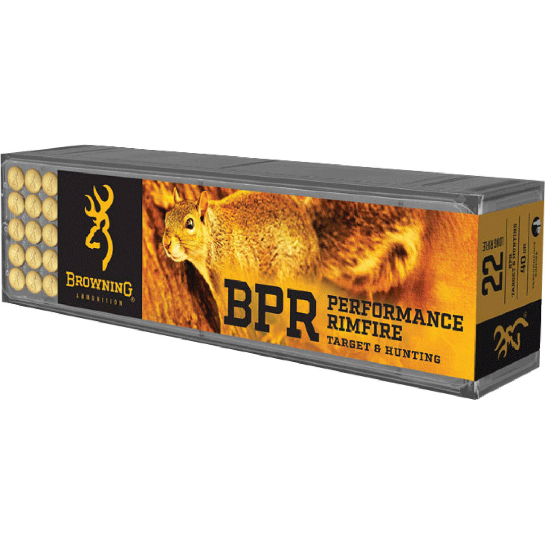 Browning BPR 22LR 40gr LRN Rimfire Ammo - 500 Pack .22 LR