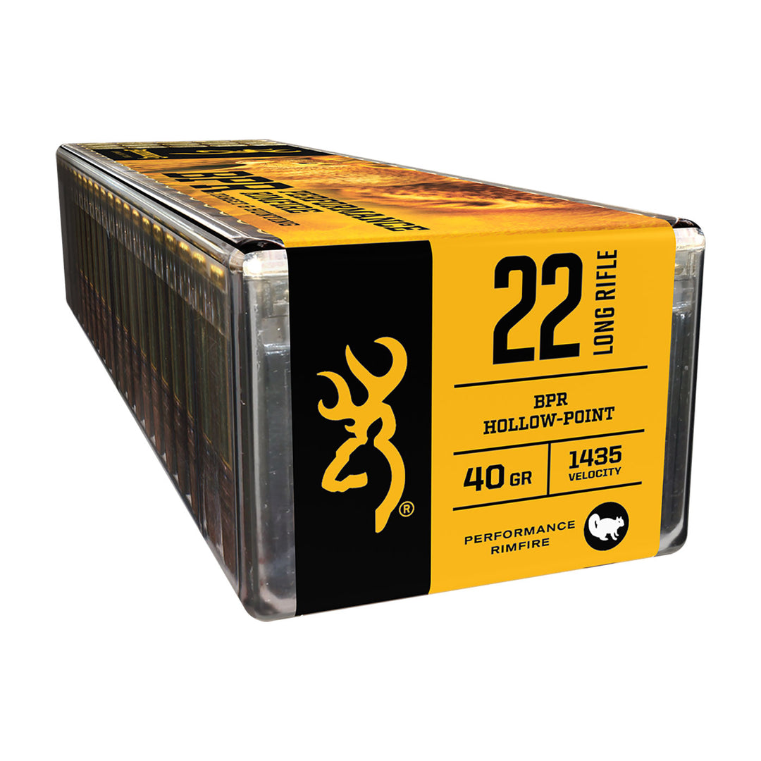 Browning BPR .22LR 40Gr Hollow Point - 100 Pack