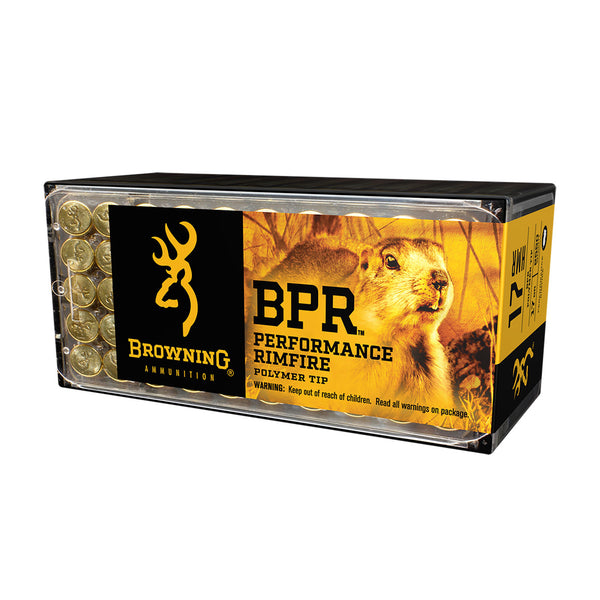 Browning BPR 17HMR Rimfire Ammo - 50 Rounds