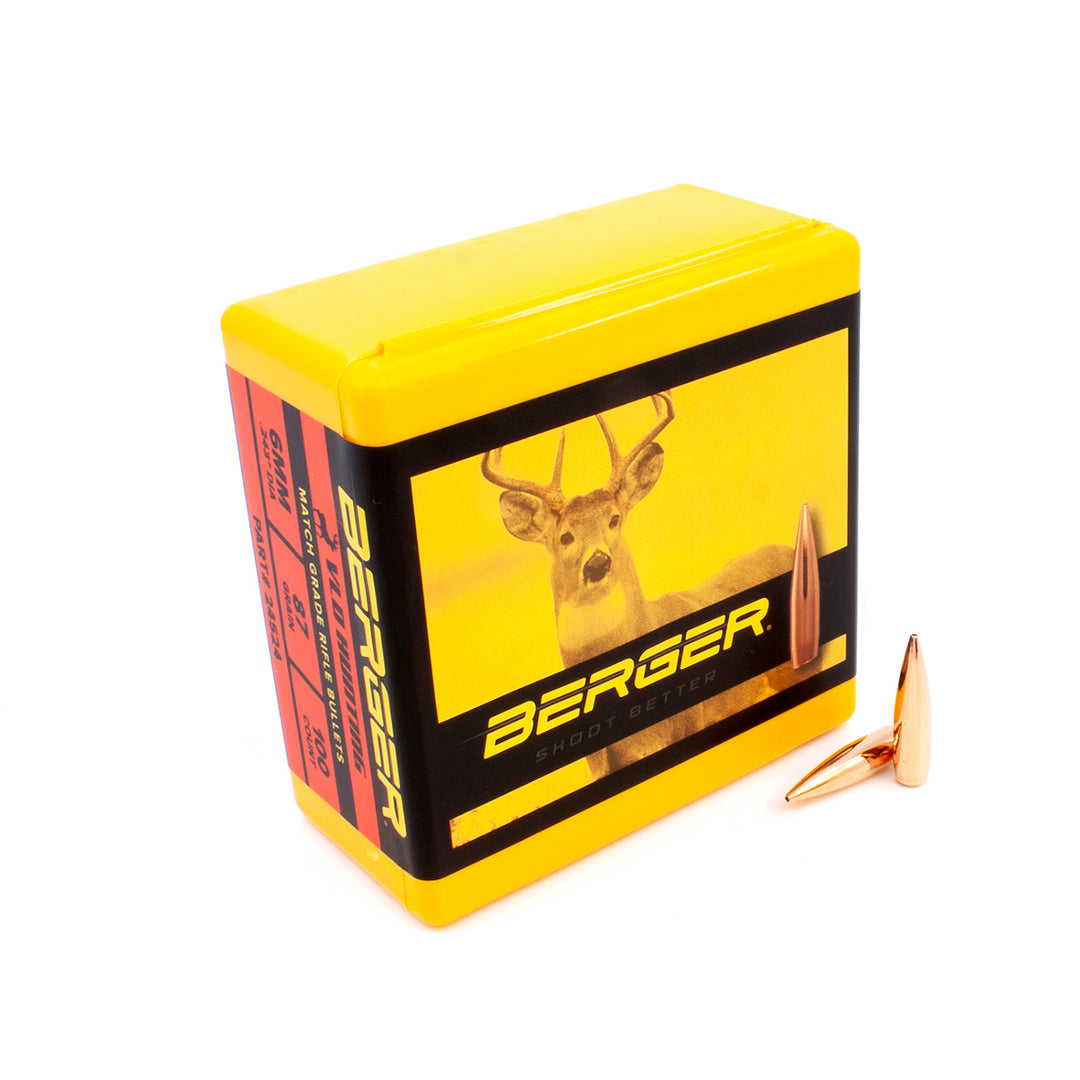 Berger 6mm 87 gr VLD Hunting - 100 Projectiles 6mm