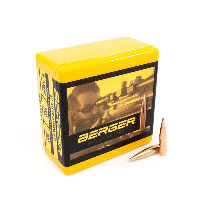 Berger 6.5mm 140 gr VLD Target - 100 Projectiles 6.5mm