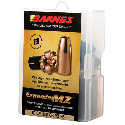 Barnes Bullets 50 Cal 250Gr - 15 Projectiles