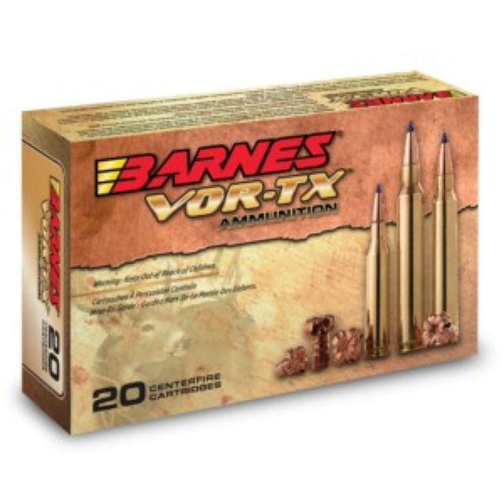 Barnes 22-250 REM 50gr TSX FB Centrefire Ammo - 20 Rounds .22-250 REM