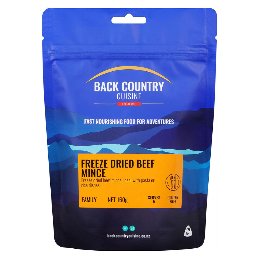 Back Country Cuisine Freeze-Dri Beef Mince 160g Family