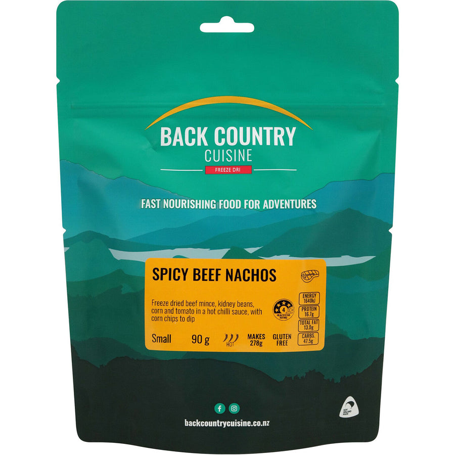 Back Country Cuisine Spicy Beef Nachos Gf S