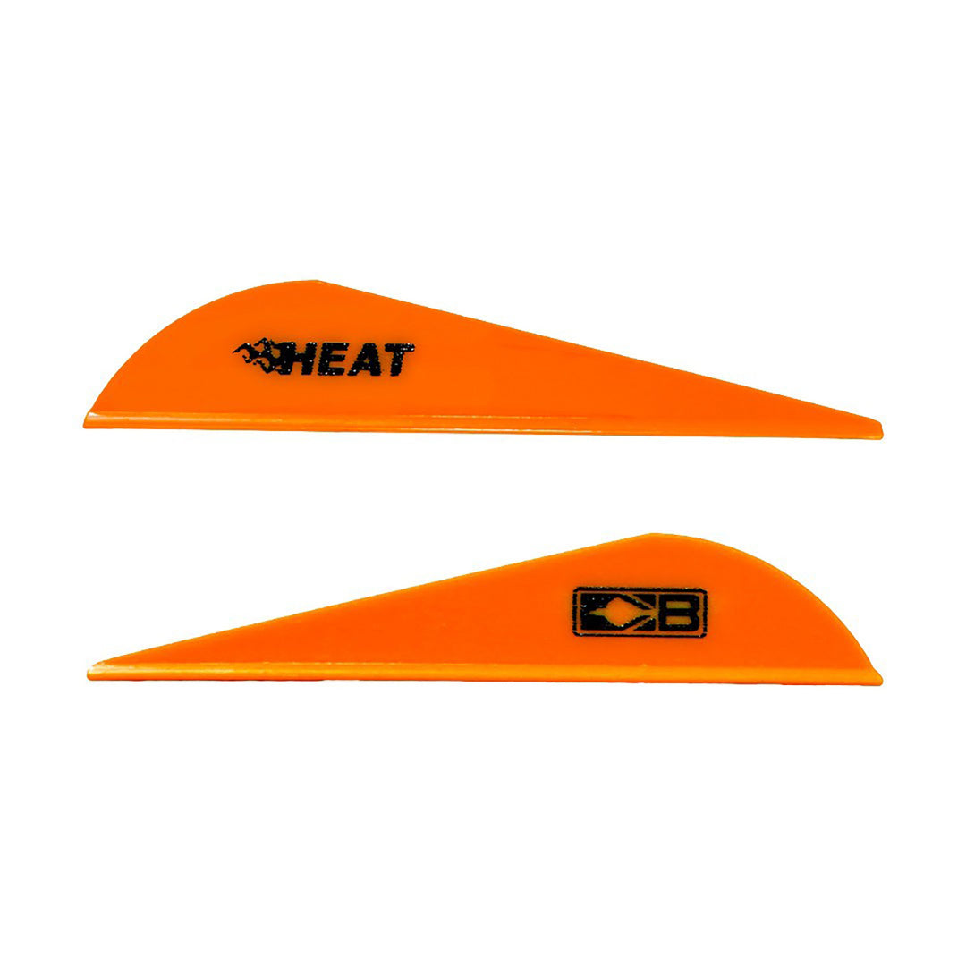 Bohning Heat Low Profile Hunting Vanes 2.5in - 100 Vanes