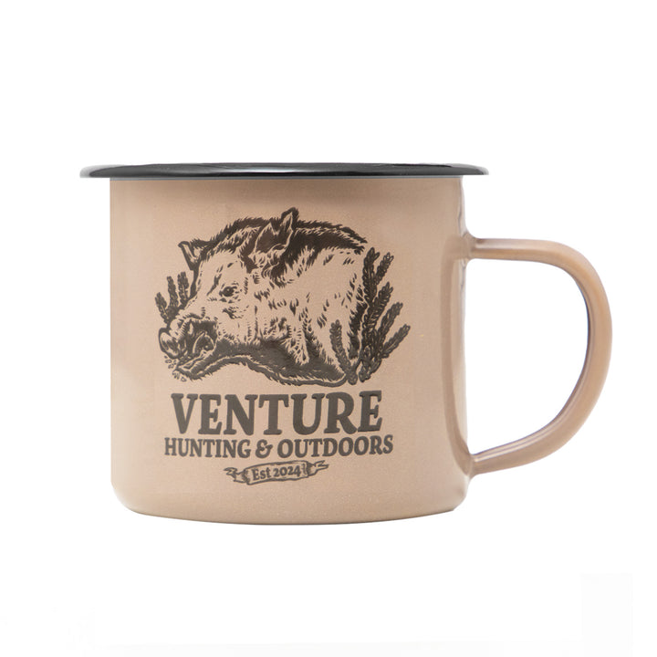 Venture Ferals Buffalo Enamel Mug - 350ml