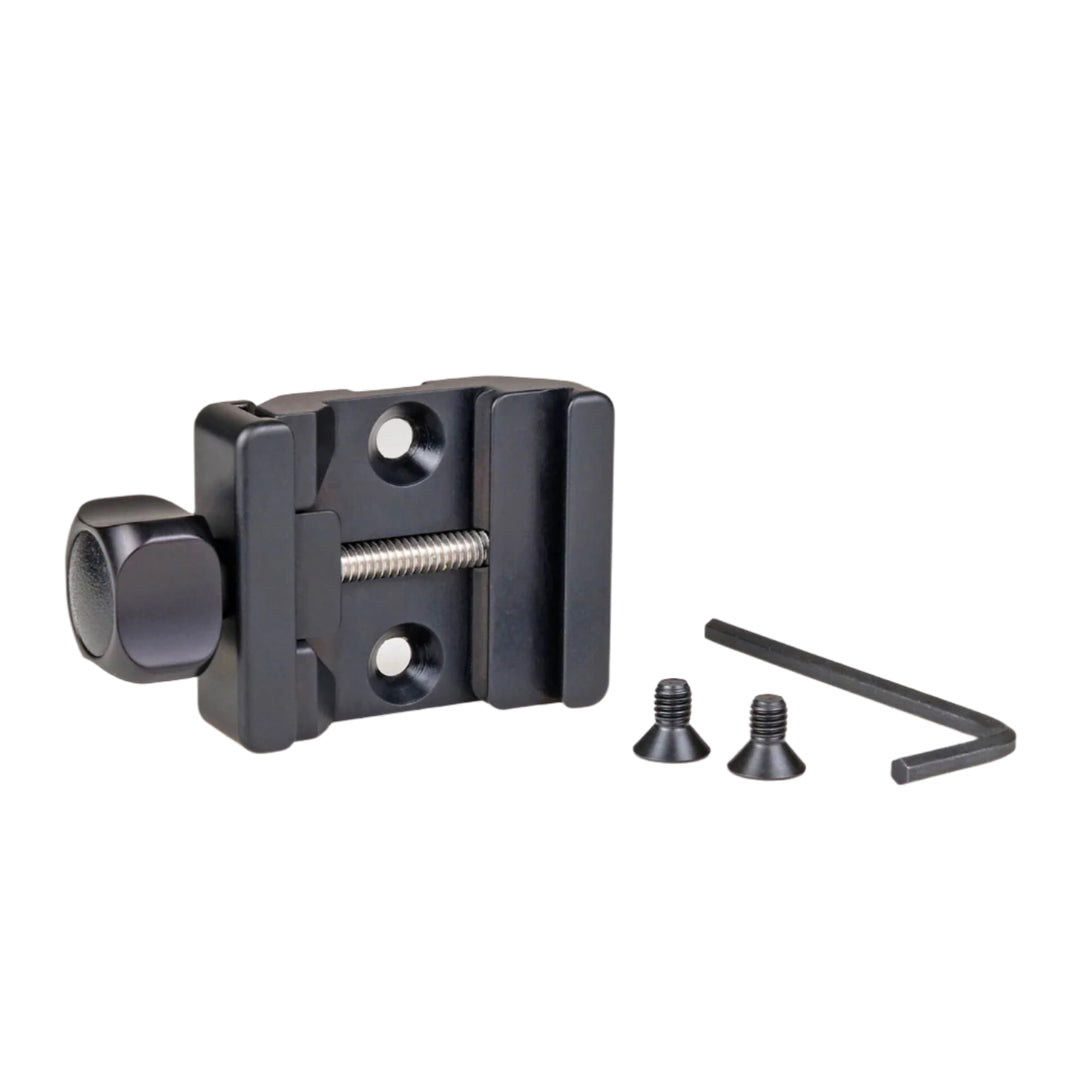 Arca And Picatinny Rail Mount With Knob By Really Right Stuff Soar Division Black