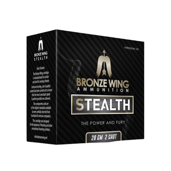 Bronze Wing Super Stealth Shot Shell - 28gm - 1275 fps - 7.5 - 12G - 250 Round Slab