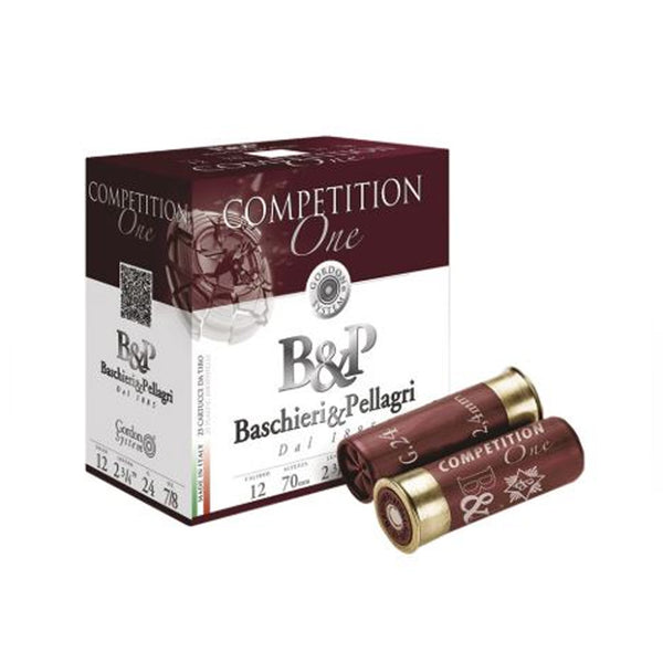 B&P Competition One 12G 28GR 7.5 1250 FPS Shot Shell - 250 Round Slab
