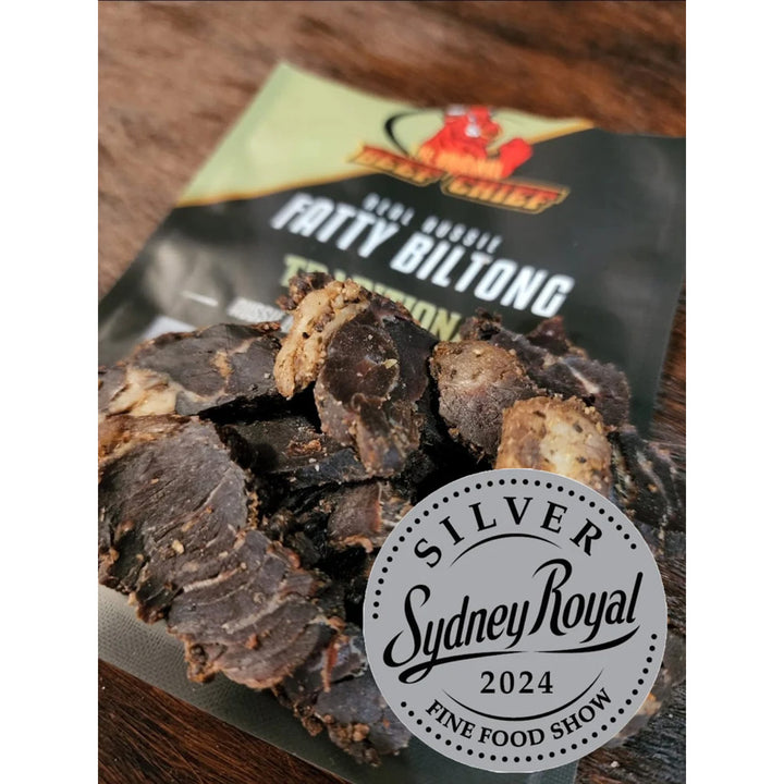 Beef Chief Traditional Fatty Biltong - 50g