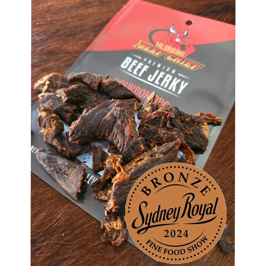 Beef Chief Bourbon BBQ Beef Jerky - 50g