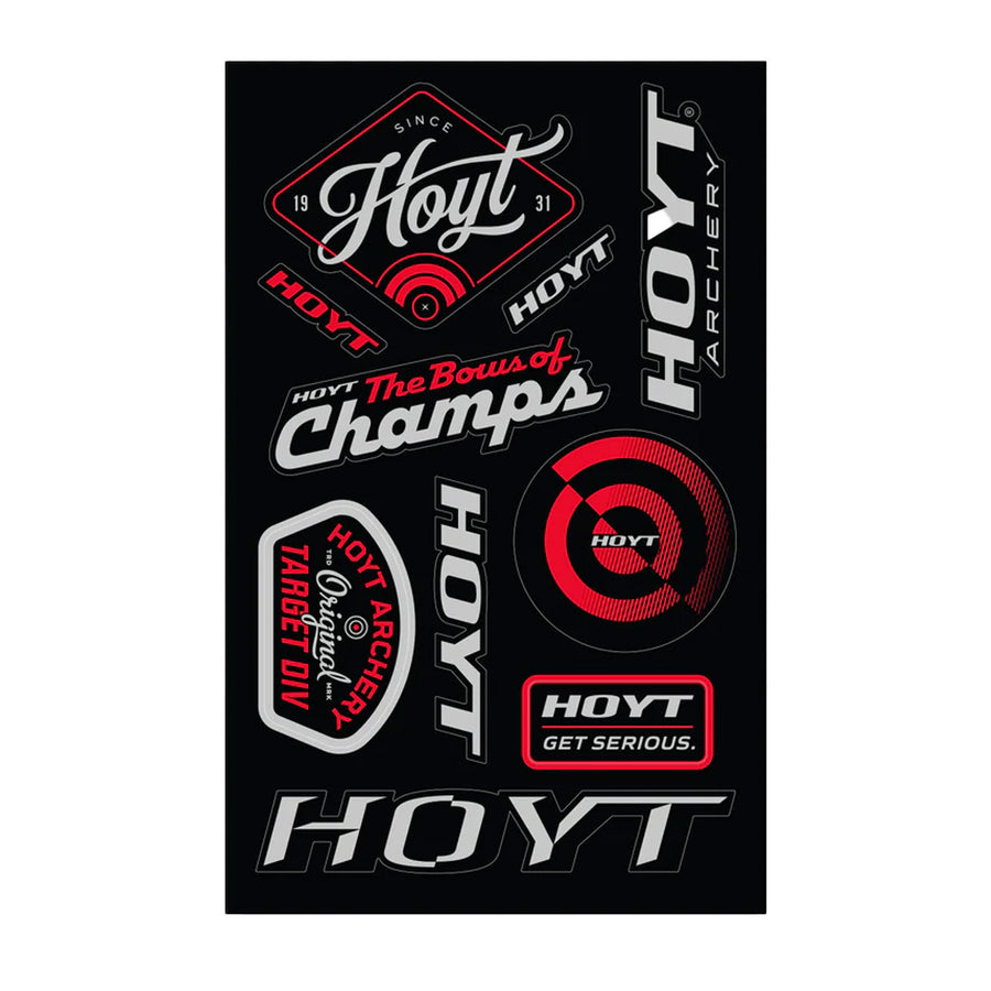 Hoyt Bow Of Champion Sticker Sheet